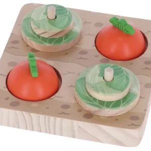 Denk- und Lernspielzeug Veggie 15 x 15 x 6 cm Neue Kollektion