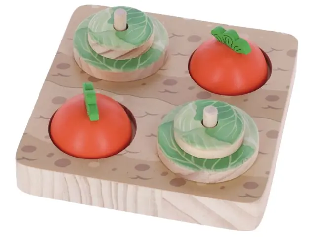 Denk- und Lernspielzeug Veggie 15 x 15 x 6 cm Neue Kollektion