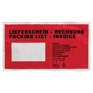 (1000 Stk) Versandtasche Lieferschein - Rechnung Ausverkauf