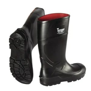 PU-Stiefel-Techno Gr. 47 schwarz S5 Neu