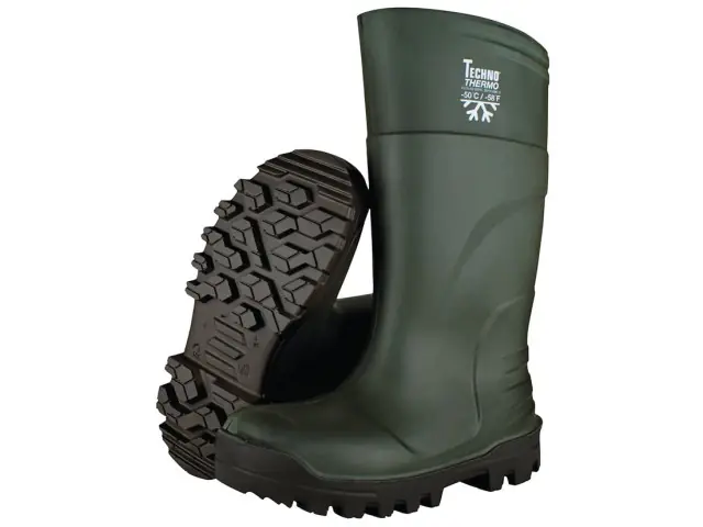 PU-Stiefel Techno-Thermo Gr. 40 grün S5 Rabatt