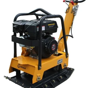 Lumag Benzin-Rüttelplatte RP 160 HPC inkl. Gummimatte u. Fahrwerk Expressversand