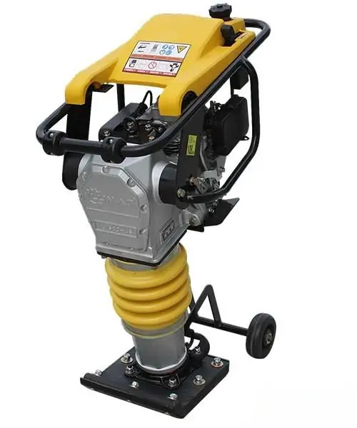 Lumag Profi-Vibrationsstampfer Honda Motor LVS 80-GX inkl. Transporträder Knallerangebot