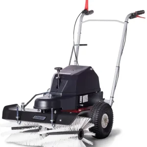 4F Schmutz- und Schneekehrmaschine Limpar Akku 26 mit Winterkehrbürstensatz Kracherpreis
