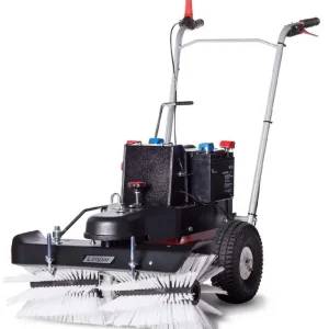Günstig 4F Schmutz- und Schneekehrmaschine Limpar Akku 52 mit Winterkehrbürstensatz