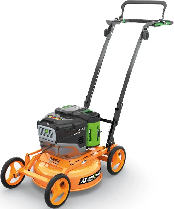 AS-Motor Akku-Mulchmäher 420 E-ProClip - ohne Akku und Ladegerät Geprüft
