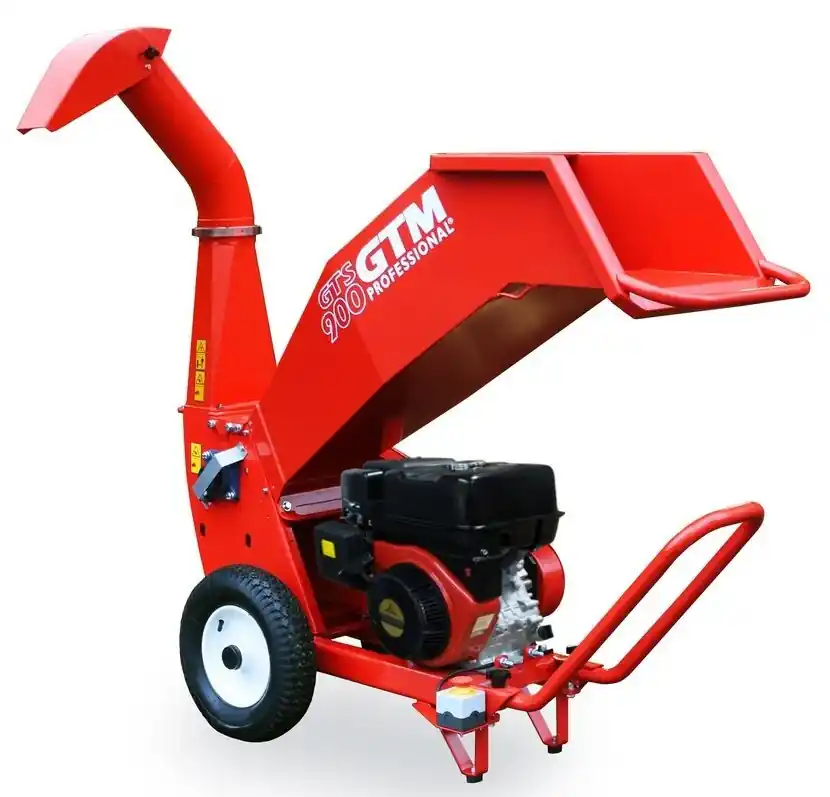 Markenware GTM Professional Benzin-Häcksler GTS900MTO - mit drehbarem Auswurf