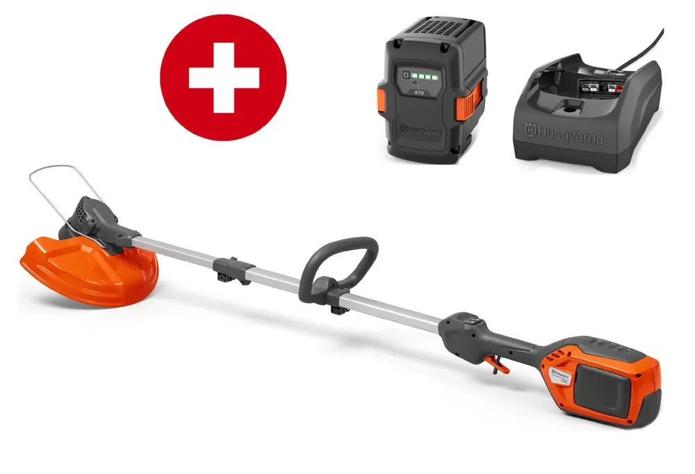 Sichere Zahlung Husqvarna Akku-Trimmer 215iL Set mit Akku B70 und Ladegerät C80