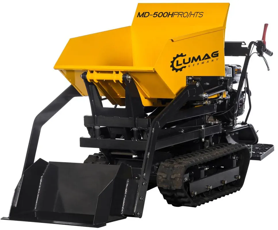 Abverkauf Lumag Hydr. Benzin-Raupendumper (High-Tip-Funktion) MD 500H PROHTS (mit Schaufel)