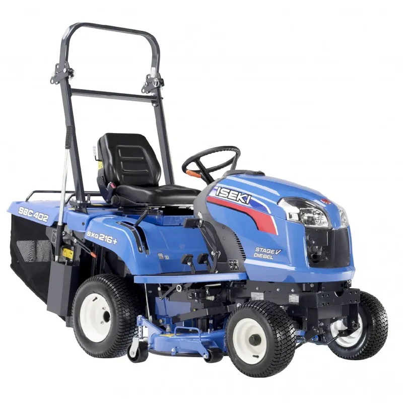 Iseki Diesel-Rasentraktor SXG 216 H mit elektrischer Entleerung Saisonangebot