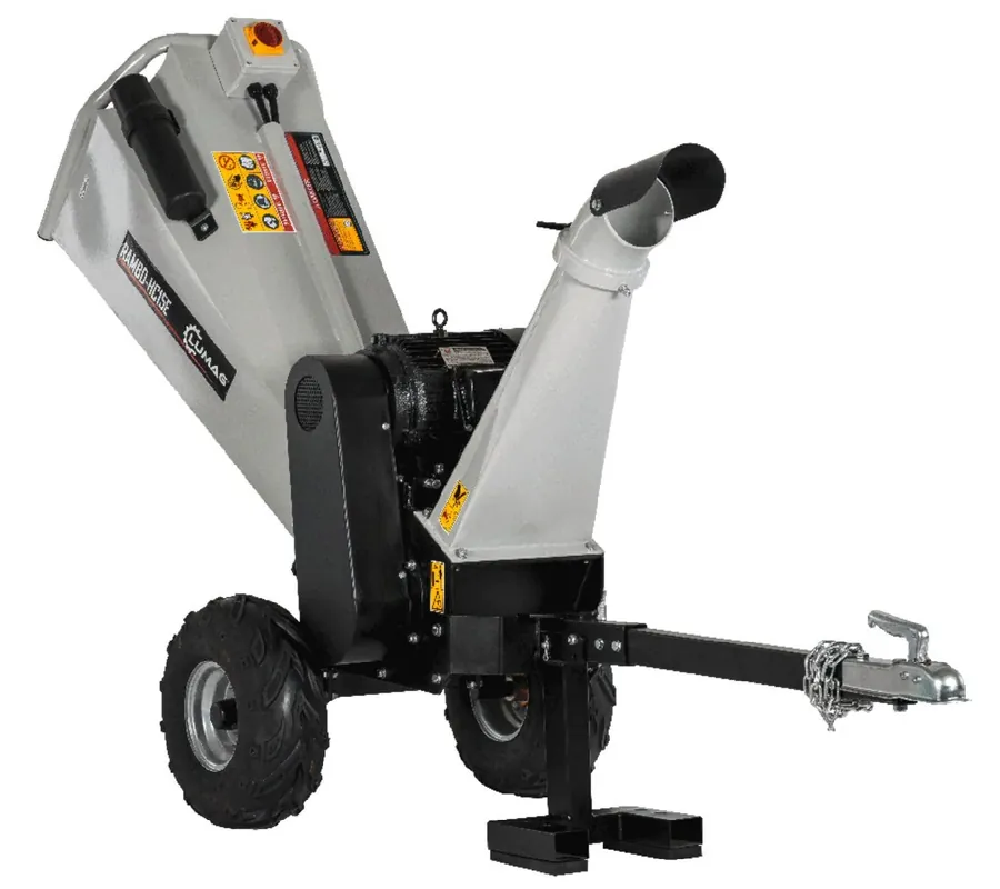 Super-Preis Lumag Häcksler mit Elektromotor RAMBO HC 15E - Trommelhäcksler 400 Volt