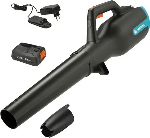 Gardena Akku-Bläser/Sauger Set PowerJet 18 Li P4A - inklusive Akku und Ladegerät Versand Am Gleichen Tag