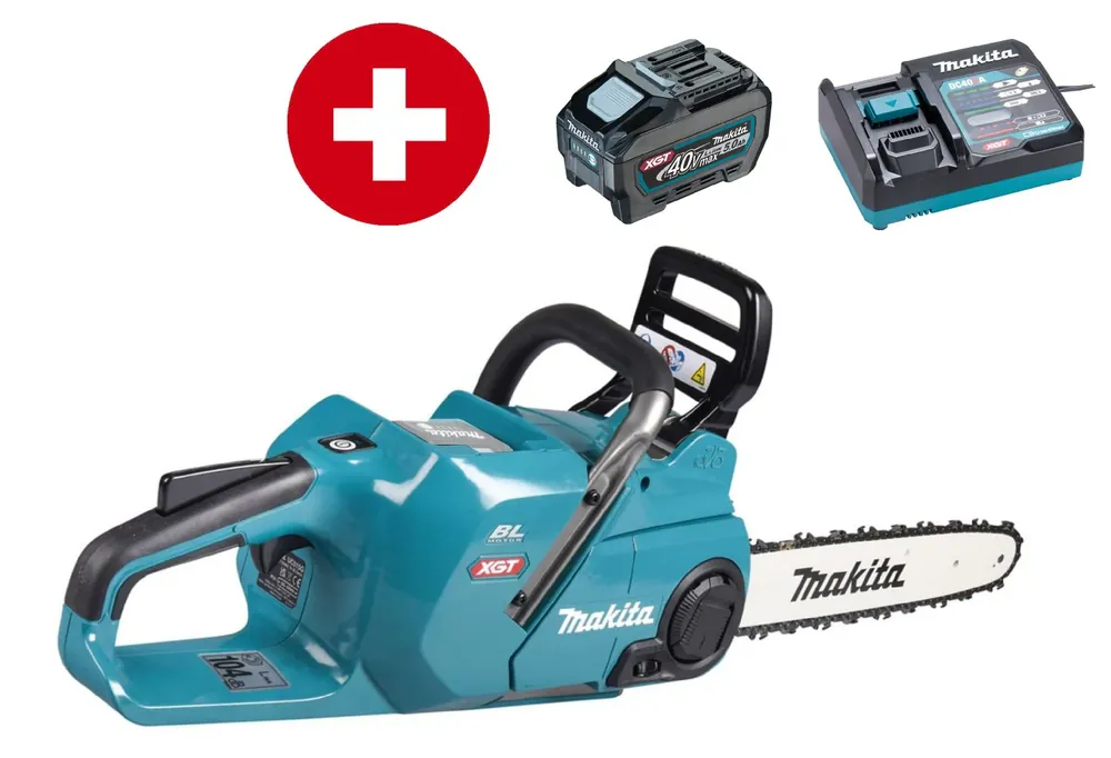 Schnäppchen Makita Akku-Motorsäge UC015GT101 mit 5 Ah Akku und Ladegerät