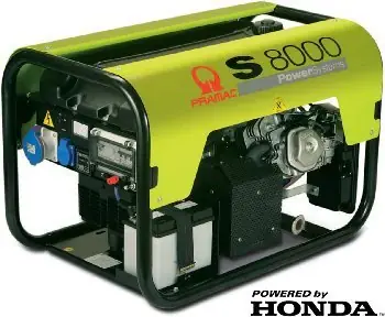 Kracherpreis Pramac Benzin-Stromerzeuger S 8000 - PD612SHZ203 Iso/Großtank