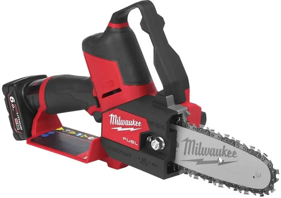 Billig Milwaukee Akku-Astsäge M12FHS-602X FUEL Set mit 2 x 6 Ah Akku und Ladegerät