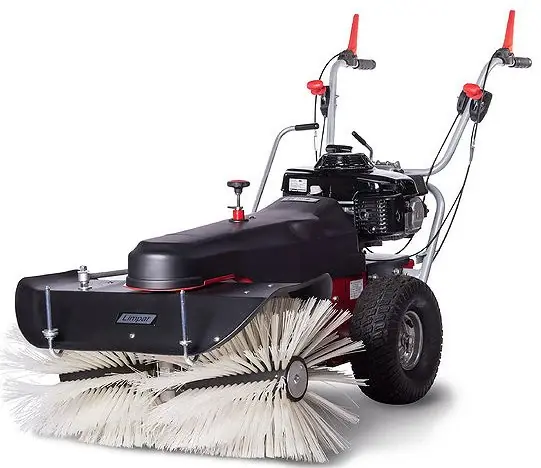4F Schmutz- und Schneekehrmaschine Limpar 104 Pro B&S E-Start mit Kehrbürstensatz Top-Angebot
