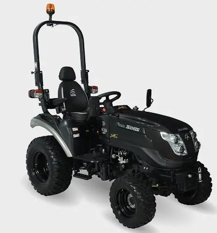 Markenprodukt Solis Kompakttraktor 26 HST Panther Sondermodell in Schwarz Grundmaschine ohne Bereifung