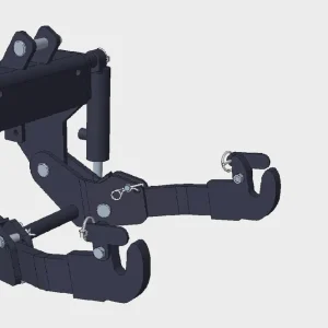 Rahm Frontkraftheber mit Joystick und eigenem DW KAT Kommunal Bestpreis