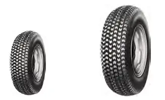 Iseki Rasenräder vorn 20 x 8.00 - 10, hinten 215 / 80 D15 passend für TM 3187 Expressversand