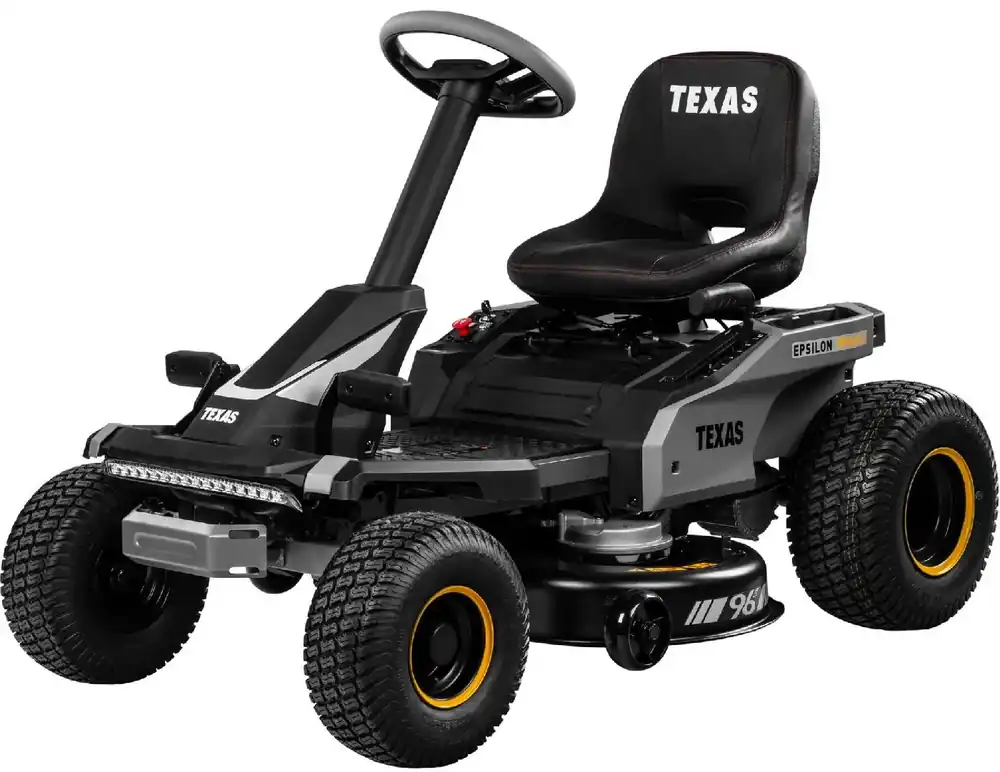 Texas Akku-Aufsitzmäher Epsilon R9600Li Schnäppchen