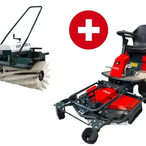 Online Kaufen ERCO Frontmäher mit Allradantrieb FM-220-4WD Grundgerät mit Wiesendeck inkl. Kehrmaschine 100cm