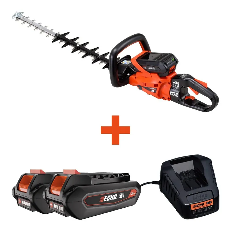 ECHO Akku Heckenschere DHC-2200R Set -inkl. 2x 2,5Ah Akku und Schnellladegerät Nur Heute