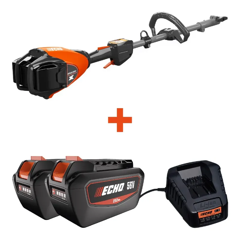 ECHO Akku-Kombisystem DPAS-2600 Set -inkl. 2x 5Ah Akku und Schnellladegerät Top-Angebot