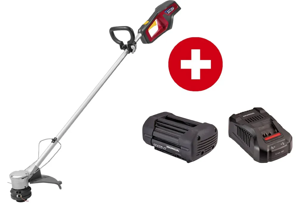 Honda Akku-Freischneider HHT 36 BXB Set mit 2 Ah Akku und Schnellladegerät Preisreduziert