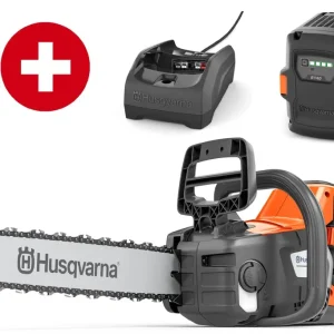 Husqvarna Akku-Motorsäge 240i mit Akku B140 und Ladegerät C80 Nur Heute