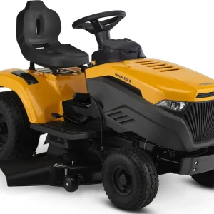 Stiga Rasentraktor Tornado 5108 W mit Mulchkit, Anhängekupplung und Batterieladegerät Sale