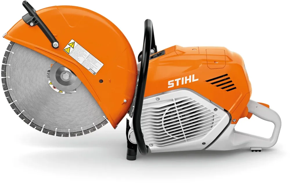 STIHL Benzin-Trennschleifer TS 910i mit 350 mm Kunstharz-Trennscheibe für Baustahl Billig