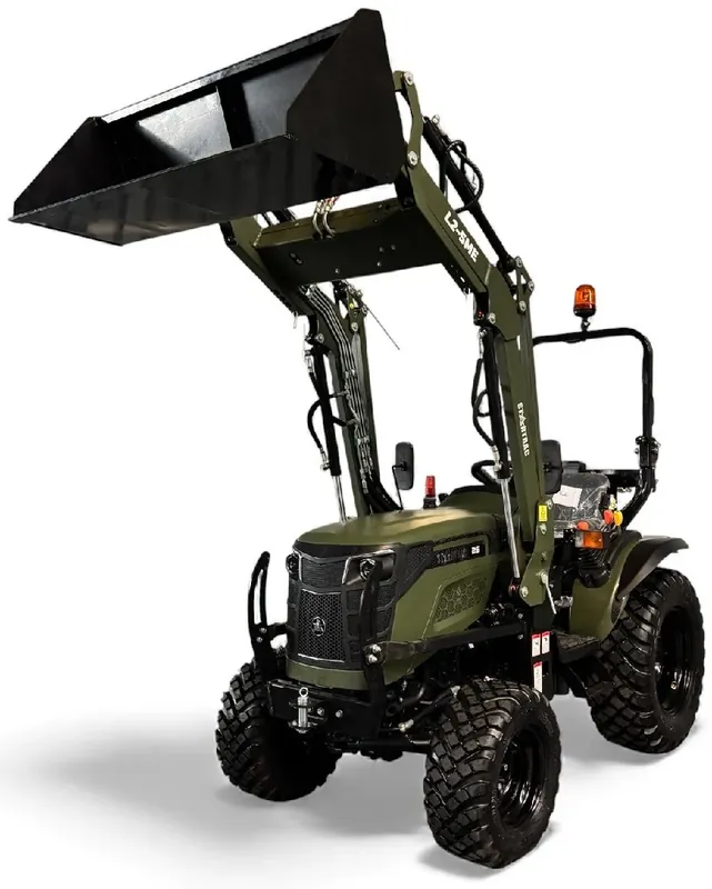 Mega-Angebot Startrac Allrad-Kleintraktor 26 mit Galaxy-Garden-Pro-Bereifung + Frontlader inklusive Schaufel