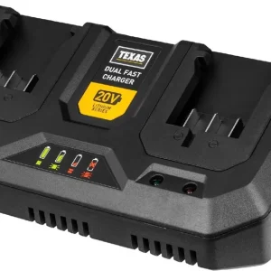 Sofort Bestellen Texas 20 Volt Doppel-Ladegerät 90063241