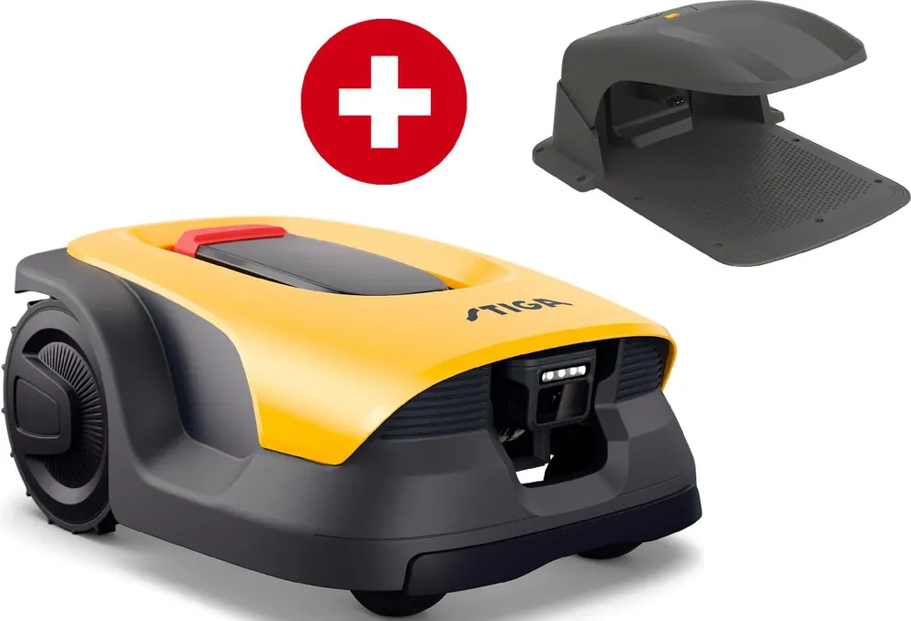 Saisonangebot Stiga kabelloser Mähroboter A 10v - mit kostenloser Abdeckung