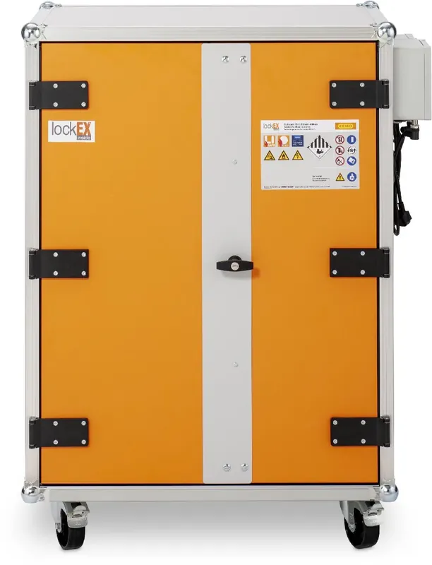 CEMO Akku-Ladeschrank Premium Plus 8/10, 230 V mit Rollen 211.7046.020 Top-Preis
