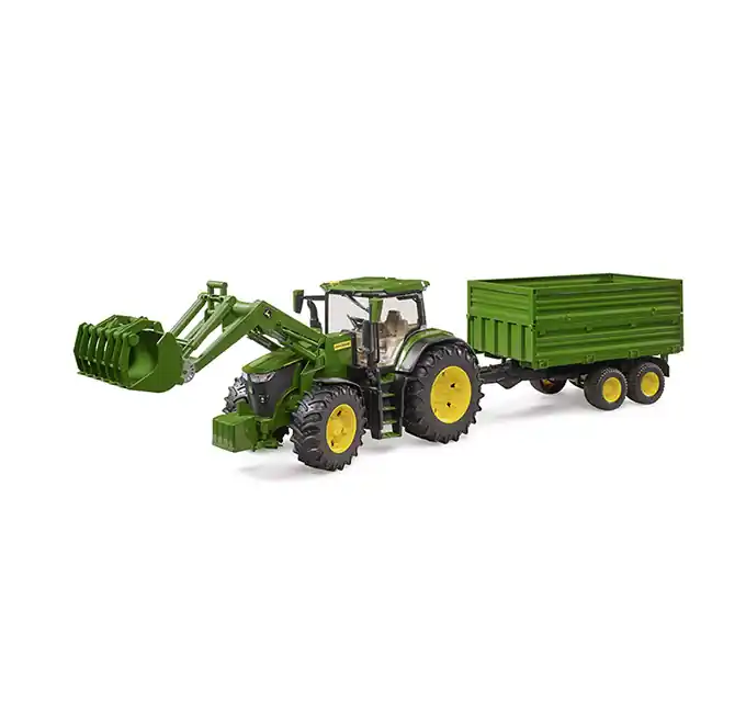 Preis Gesenkt John Deere 7R 350 mit Frontlader und Tandemachs-Tr