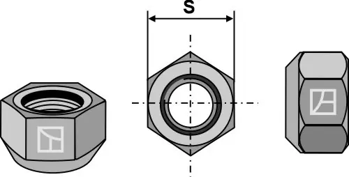 Mutter für Frontladerzinken M20 x 1,5 mm Direktkauf
