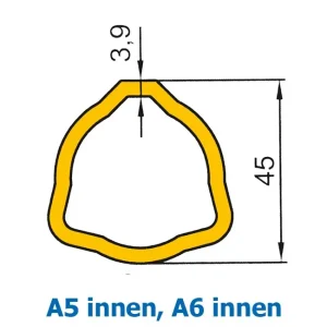 Profilrohr p. f. Bypy Gr. 5 + 6 innen Jetzt Kaufen