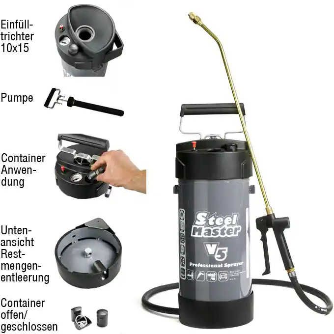 Sprühgerät Steel Master V5 Ausverkauf