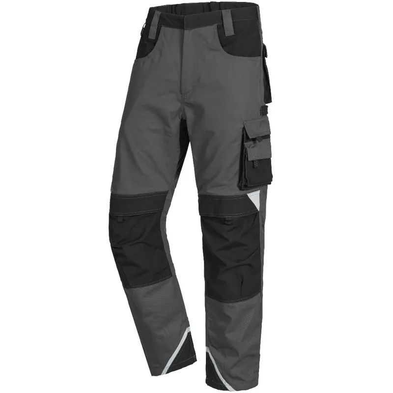 Nur Für Kurze Zeit Arbeitsbundhose Motion Tex Plus, Grau/Schwarz, Gr.27