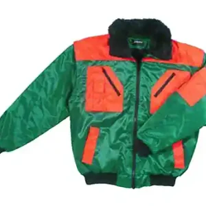 Pilotenjacke Rotdorn, grün-orange, Gr. M Schnäppchen