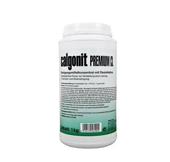 Euterreinigung "Calgonit Premium CL", 1 kg Neue Ware