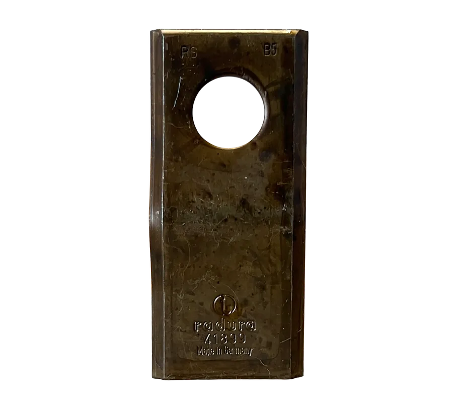 Aktuell Kreiselmäherklingen 105x46x3mm 21mm Bohrung für Zw