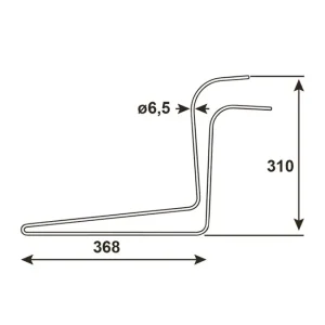 Markenprodukt Federzinken p. f. Claas Radrechenwender 923577.0