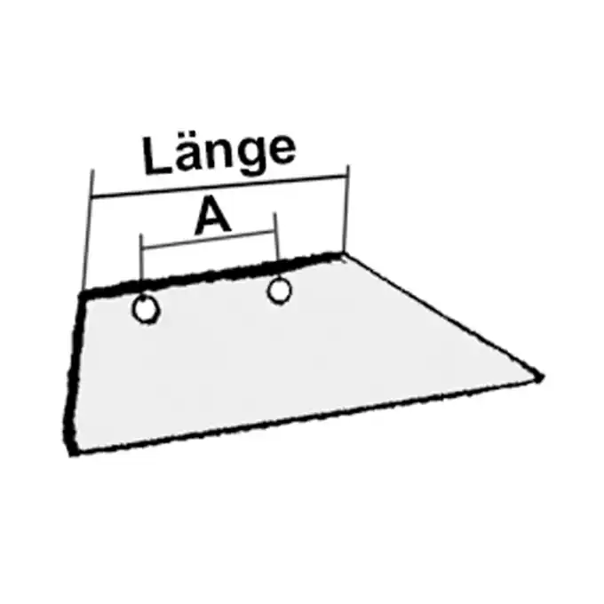 Abverkauf Schar-Hinterteil p. f. Niemeyer 24102, SH15G, rechts