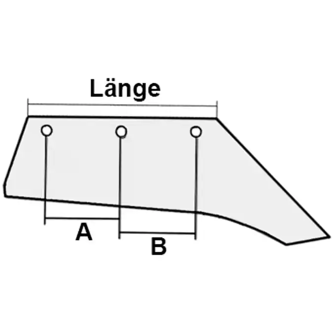 Schnabelschar p. f. Lemken 3333810, rechts Jetzt Kaufen