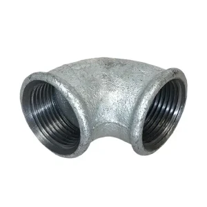 Geprüft Fitting verzinkt, Winkel 90°, 1 1/4", 2x IG