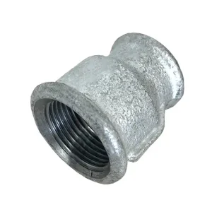 Aktuell Fitting verzinkt, Reduziermuffe, 1 1/4" x 1", 2x IG