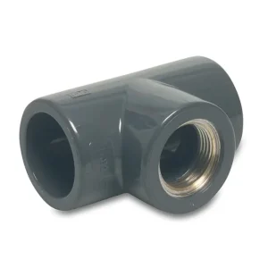 Günstig PVC-Fitting T-Stück 90°, 20 mm x 1/2" x 20 mm