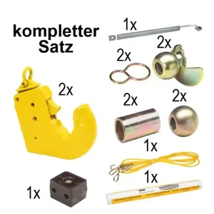 Wochenendangebot Unterlenker-Haken "Maxi-Satz", Kat. 2